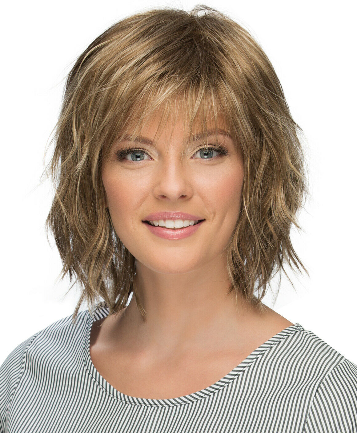 JONES Wig by ESTETICA, *ALL COLORS*, Stretch Cap, Razor cut choppy shag