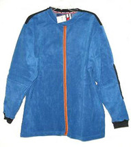 Tommy Hilfiger Men&#39;s Fleece Blue Pullover Crewneck Top Large Long Sleeve $58 New - £15.88 GBP