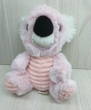 Kellytoy pink plush koala ribbed tummy heart foot about 8" seated  #2 te... - $6.23