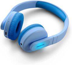 PHILIPS K4206 Kids Wireless On-Ear Headphones, Bluetooth + Cable Connection, 85d - £48.52 GBP+