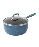 Pioneer Woman ~ KEEPSAKE BLUE SPECKLE ~ 2.5 Qt. ~ Nonstick ~ Saucepan w/Lid - €38,83 EUR