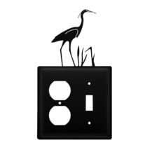 Village Wrought Iron Heron Outlet &amp; Switch Cover - £12.61 GBP