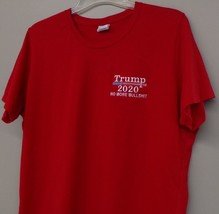 Trump 2020 No More Bullshit Mens Embroidered T-Shirt S-6X, LT-4XLT President New - £13.66 GBP+