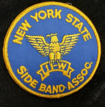 NEW YORK STATE SIDE BAND ASSOC. 11-W Patch Eagle  - $8.96