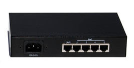 Luxul XFS-1054P 5 Port Ethernet PoE Switch (Ports: 4 PoE  1 LAN) - $33.50