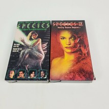 SPECIES &amp; SPECIES 2 VHS Video&#39;s. Natasha Henstridge. - £12.50 GBP