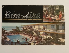 Bon Aire Motel St. Petersburg Beach Florida Postcard - £7.81 GBP