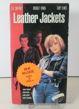 Leather Jackets Vhs Vcr 1992 Bridget Fonda Db Sweeney Cary Elwes Erotic Thriller - £5.25 GBP