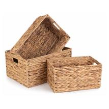 Water Hyacinth Rectangular Storage Basket - £26.05 GBP+