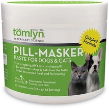 Tomlyn Pill-Masker Paste for Dogs &amp; Cats 1ea/56 ct, 4 oz - £20.53 GBP
