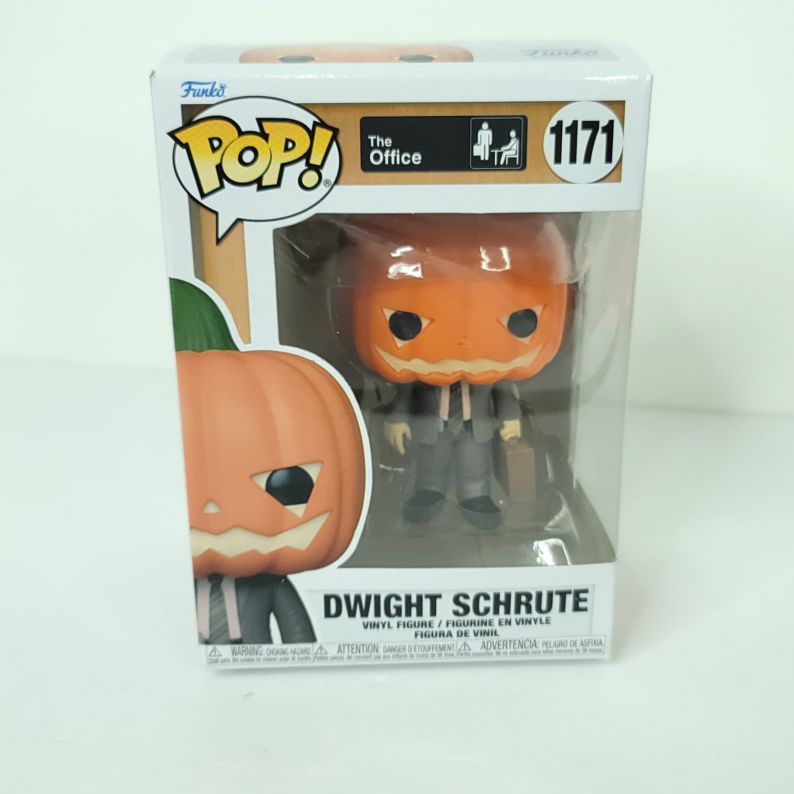 Funko POP! The Office Dwight Schrute Pumpkin 3.75&quot; Vinyl Figure #1171 NEW - $16.82