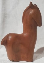 Signed Luman Kelsey Wood Carving Horse Rare CT Artist 6 1/2&quot; Vintage Handmade - £295.07 GBP