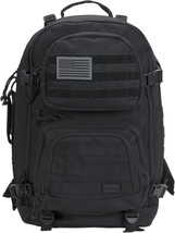 Rockland Military Tactical Laptop Backpack, Black, Large - $64.33 CAD