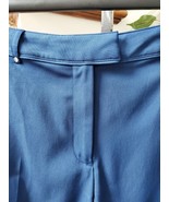 Lady Hagen Womens Solid Blue Polyester Button Mid Rise Casual Bermuda Sh... - $431.96 MXN
