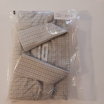 Calvin Klein Regular Fit Long Sleeves Button Men's Gray Shirt Size 15 1/2" image 9