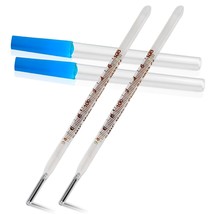 Oral Thermometer for Adults and Kids 2PCS Glass Thermometer for Rectal T... - £42.75 GBP