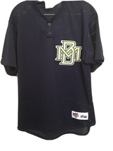 Authentic Milwaukee Brewers Jersey Vintage MLB Baseball L 90s Sewn Team Navy - £26.74 GBP