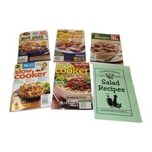LOT OF 5 Betty Crocker Crockpot Pillsbury Slow Cooker Recipe Cookbooks Variety - £7.79 GBP