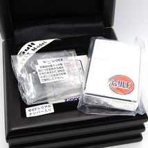 Gulf 1937 Replica Limited No.0741 Zippo Oil Lighter 2003 MIB Rare - £161.56 GBP