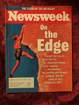 NEWSWEEK July 19 1993 Adventure Vacations Bill Hillary in Tokyo Midwest Flood - £6.77 GBP