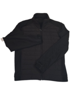 ZARA - Woman&#39;s Black Fleece-Down Full Zip Coat - Jacket - $477.53 MXN