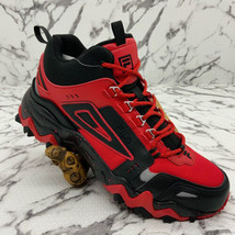 Men&#39;s Fila Oakmont Tr Mid Black | Red | Grey Sneakers NWT - $140.00