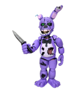 FNAF Five Nights At Freddy´s Spring Bonnie purple 8&quot;  Mexican toy figure - $29.91