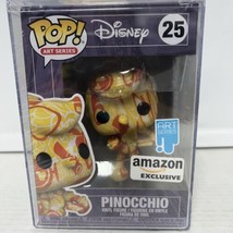 Funko Pop! Art Series #25 Disney Pinocchio Vinyl Figure with Protector AMZ EXCL. - £10.11 GBP