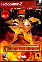 PlayStation 2  &quot;Greatest Hits&quot; State Of Emergency (Complete) - £7.19 GBP
