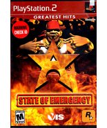 PlayStation 2  "Greatest Hits" State Of Emergency (Complete) - $9.00