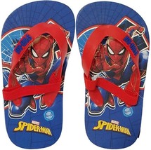 Marvel Avengers Spider-Man Infant Baby Rubber Flip Flops (U.S. Size: 7) - £10.26 GBP