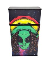 Fujima Rasta Smoking Alien Design Push Open 100s Size Case - $8.90