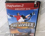 Tony Hawk&#39;s Pro Skater 3 (Sony PlayStation 2 PS2) Complete Tested - $9.85