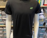 YONEX Men&#39;s Badminton T-Shirts Sports Top Apparel Black [95/US:XS] NWT 2... - £18.41 GBP