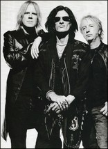 Aerosmith Joe Perry Brad Whitford Tom Hamilton 2002 b/w pin-up photo print - £3.38 GBP