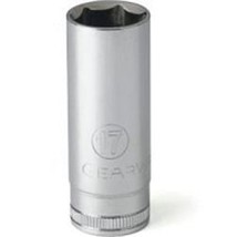 GearWrench 1/4 Inch Drive 6 Point Deep Metric Socket 15mm - $635.91 MXN