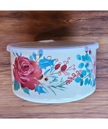 Pioneer Woman ~ Wishful Winter ~ Stoneware ~ 7&quot; Food Storage Container w... - $736.13 MXN