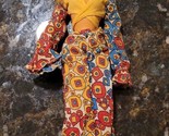 Vtg Barbie Clone Doll Clothes Mod Outfit Blue Red Yellow Crop Top Bell B... - £119.58 GBP