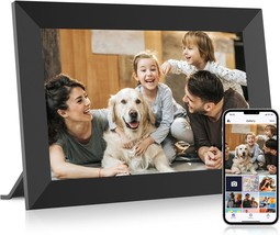 Digital Picture Frame 10.1 Inch WiFi Electronic Photo Frame 32GB Storage SD Card - £126.82 GBP