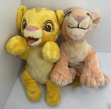 10&quot; Disney Parks Babies Lion King Baby Simba Plush Doll &amp; Nana Plus  - $11.29