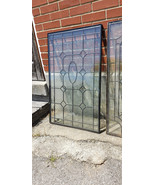 Leaded Glass Windows- various sizes - READ listing (1 of 20+) - $382.18