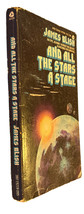 1974 vintage And All the Stars a Stage By James Blish Avon 1st Printing PB - £9.51 GBP