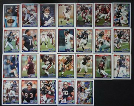 1991 Topps Chicago Bears Team Set of 26 Football Cards - £4.48 GBP