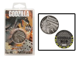Godzilla 70th Anniversary Limited Edition Coin Official Token Figure Collectible - £11.79 GBP