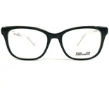 Diane Von Furstenberg Eyeglasses Frames DVF5110 003 Black White Square 5... - $51.06