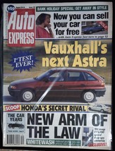 Auto Express Magazine August 20-26 No.151 mbox2550 New Arm Of The Law - £3.12 GBP