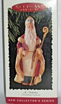 1995 Hallmark Keepsake Ornament St. Nicholas Christmas Visitors New Old Stock - £12.38 GBP