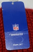 Reebok Team Apparel NFL Licensed San Francisco 49ers Red Womens Beanie image 3