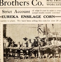 Ross Brothers Eureka Corn Farm 1910 Advertisement Massachusetts ADBN1eee - £23.53 GBP