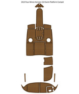 2010 Four Winns Horizon 210 Swim Platform Cockpit Pad Boat EVA Teak Floo... - $1,092.79 CAD